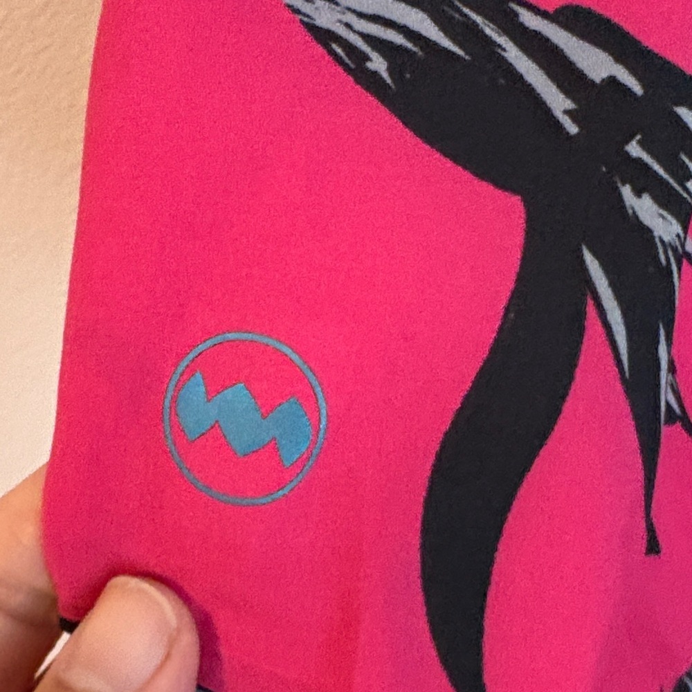 Janji Pink and Black Athletic Shorts - Picture 2 of 6